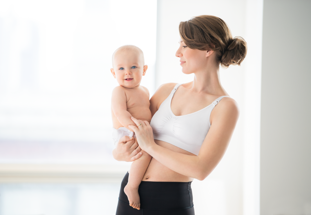 White Dahlias Ava Maternity and Nursing Bra - Nude - Babymama