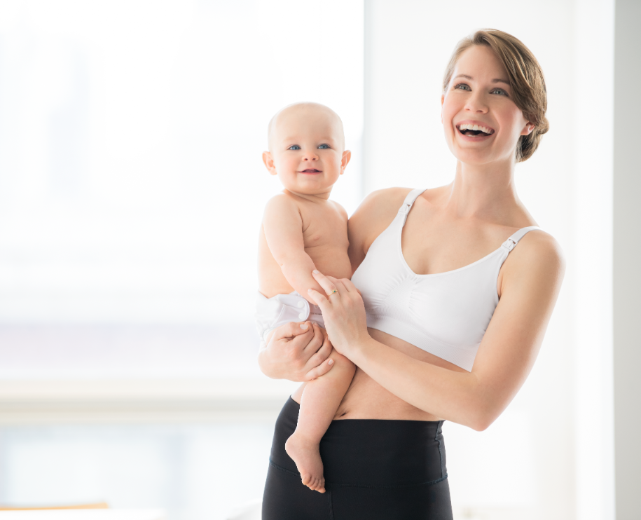 Maternity and Nursing Bra White